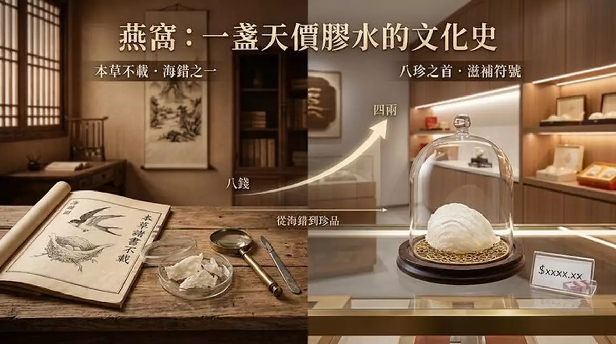 燕窩的騙局：從「海燕唾液」到「貴婦面膜」的營養建構