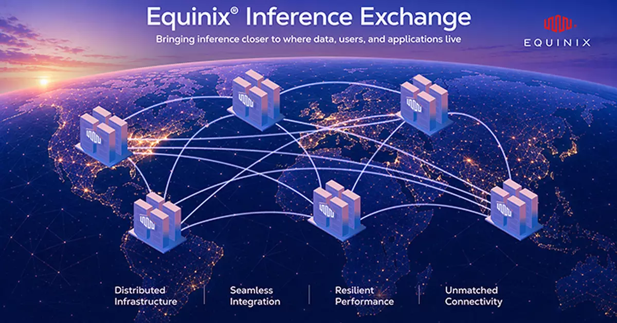 Equinix 與 NVIDIA 及 Together AI 合作 助企業加快 AI 推論部署
