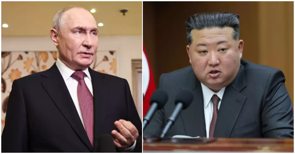 金正恩致電普京強調朝俄關係韌性