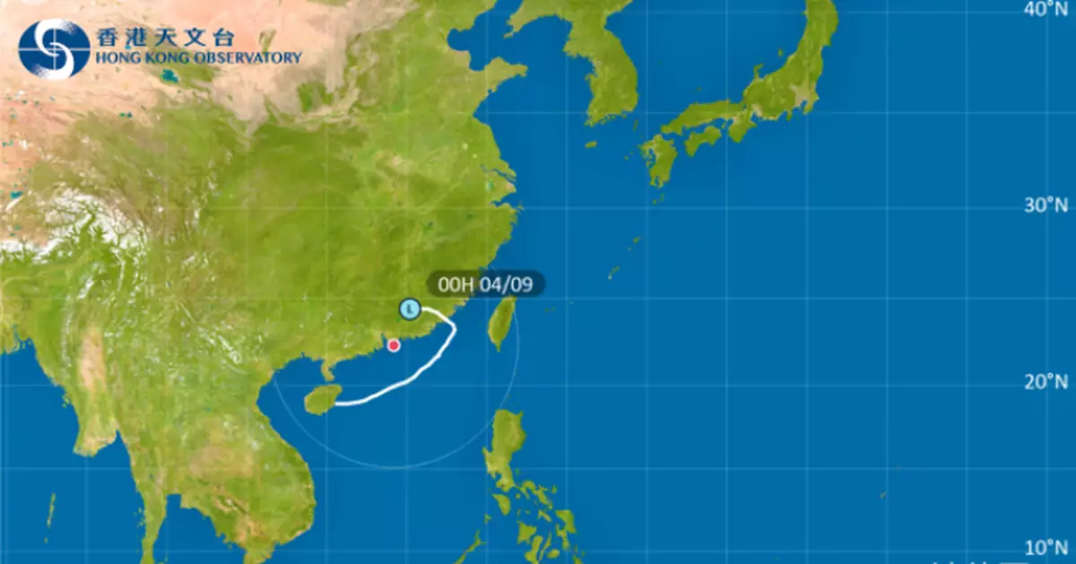 天氣 | 天文台：「沙德爾」殘餘帶來驟雨  周五多雲最高30度