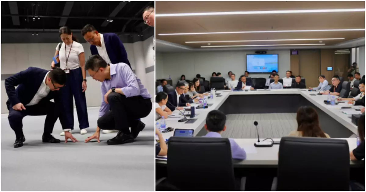 皇崗口岸開通在即 鄧炳強再視察聯檢大樓指Wi-Fi流量大幅提升