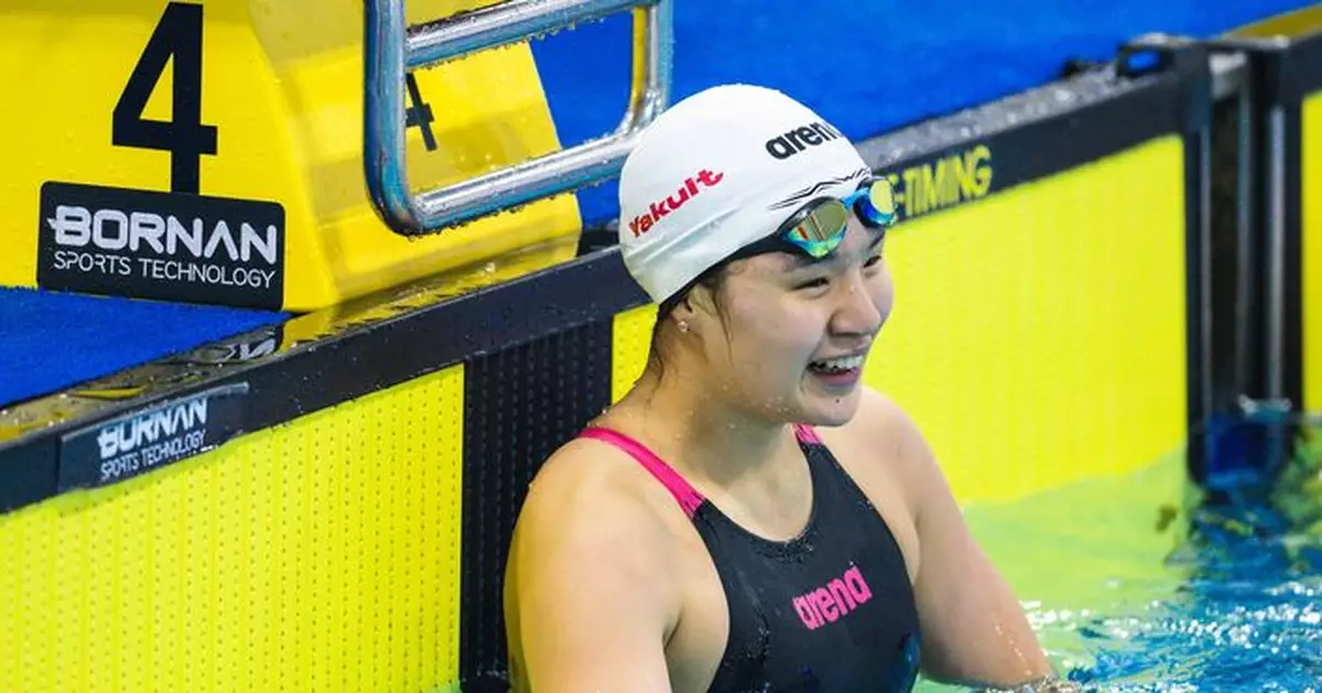 亞運女子4X100自由泳接力 港隊總成績第四晉身決賽