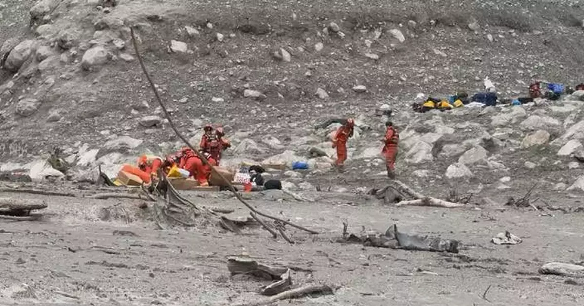 吉隆口岸泥石流｜救援持續搜救失蹤者 建築物僅剩地基