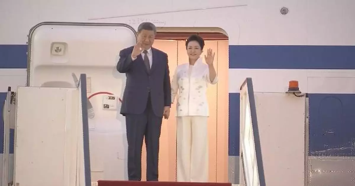 習近平抵達開羅展開國事訪問
