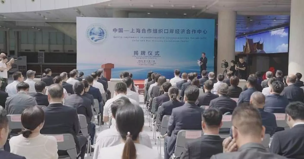 中國—上合組織港口經濟合作中心天津揭牌