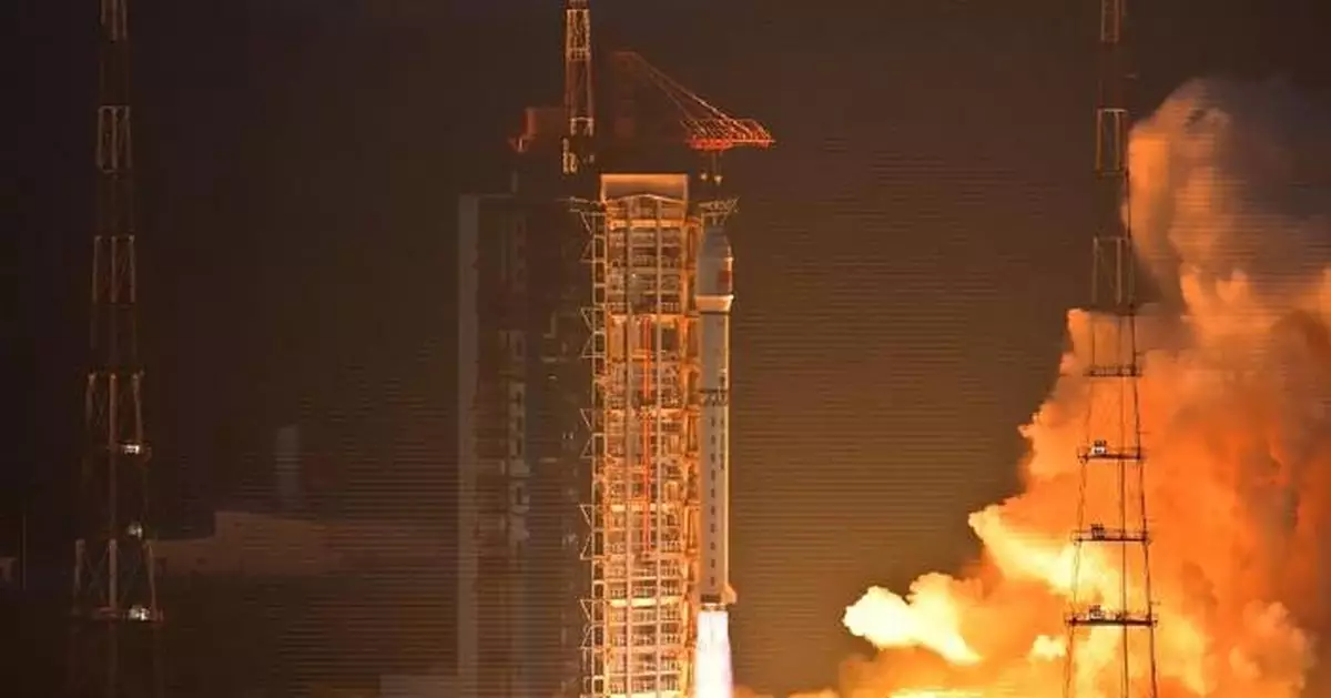 中國發射新一批衛星