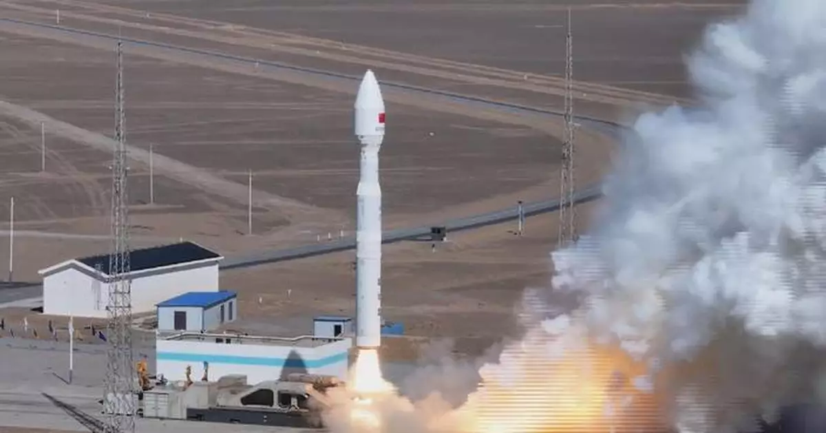 中國成功發射力箭一號火箭 搭載九枚衛星入軌