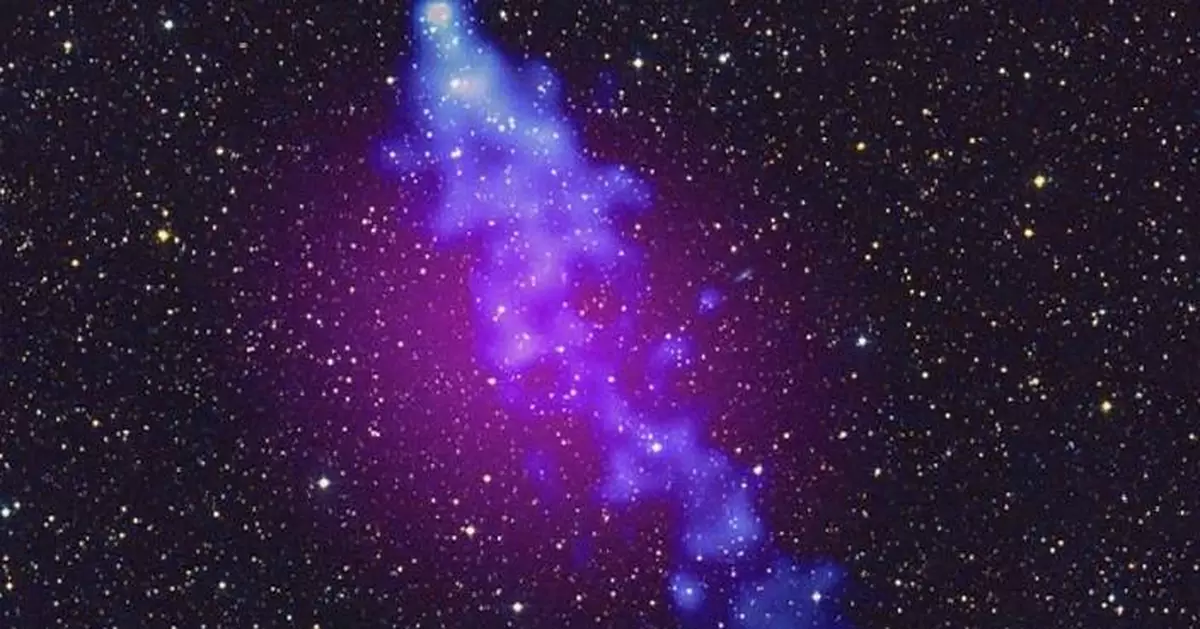 中國科學家發現42光年X射線軌跡 追蹤高能粒子星際旅程