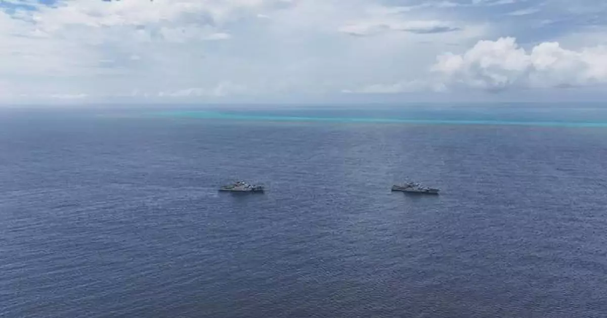 中國海警黃岩島附近執法巡邏