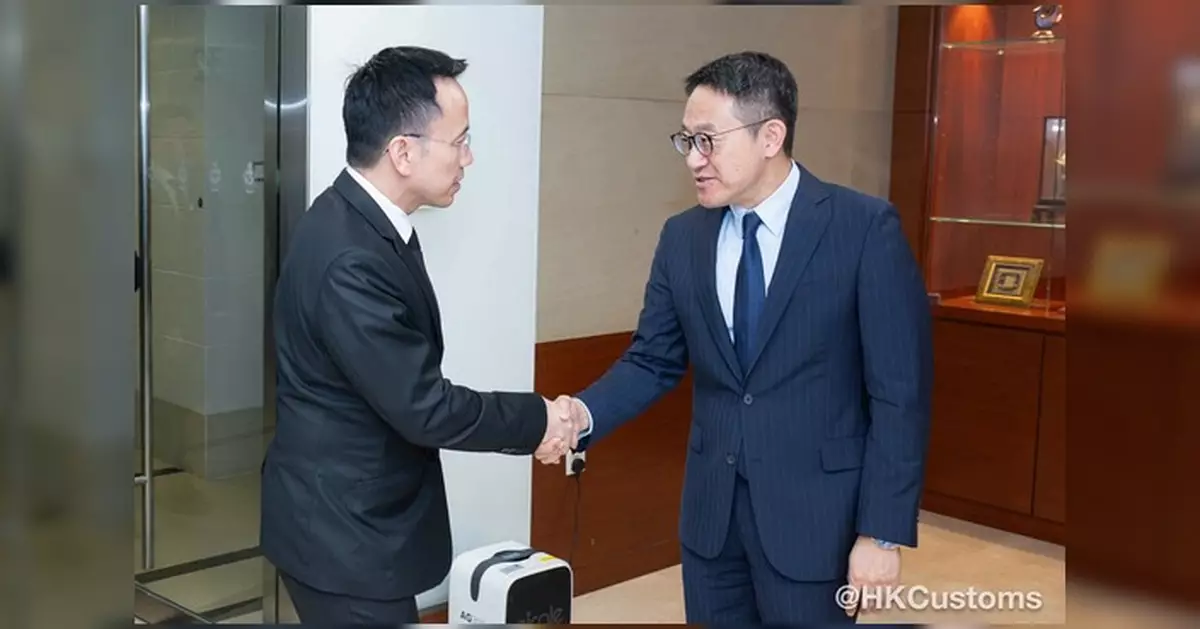 海關關長陳子達與泰國海關關長會面 商討打擊跨境犯罪及情報互換
