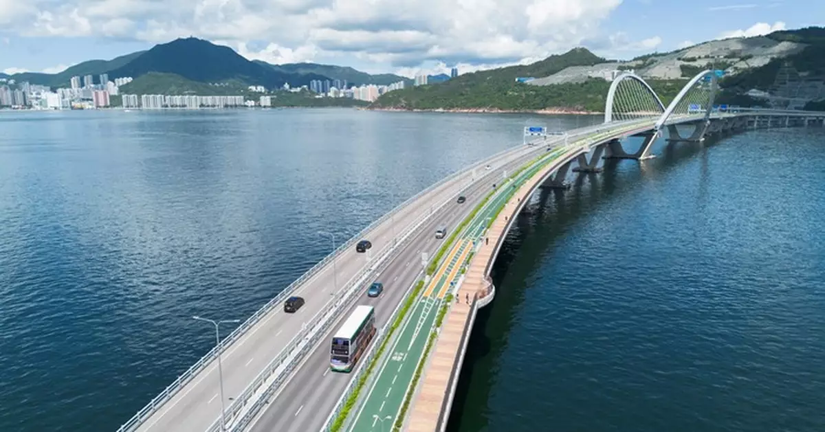 將軍澳跨灣大橋入選ICE全球旅遊地標清單 與埃菲爾鐵塔並列