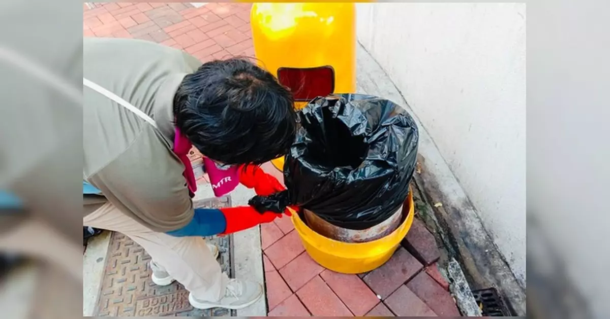 康文署持續於大隴街休憩花園滅鼠 聯同食環署建築署星期一聯合巡查