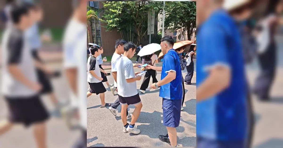 香港警察排球會再訪暨南大學 兩日交流結合招募推廣警務工作