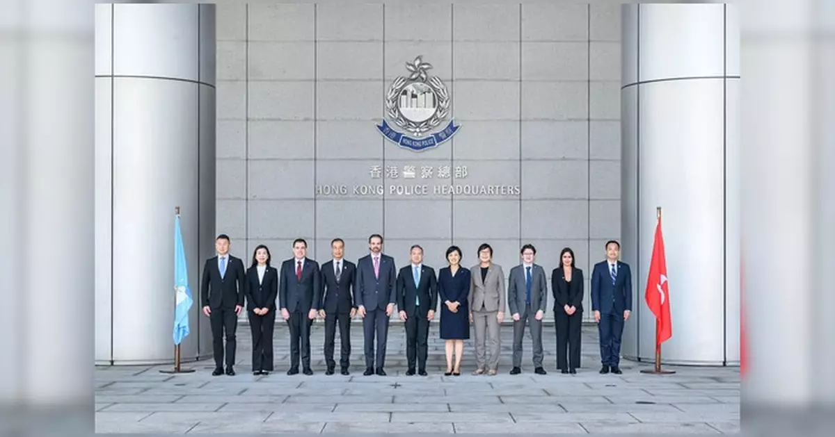 國際刑警全體大會11月30日香港舉行 警務處晤秘書長代表團交流籌備進展