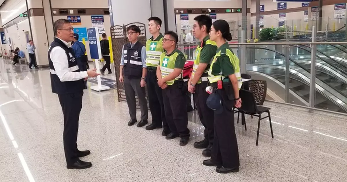 新皇崗口岸正式啟用 醫療輔助隊派兩支急救團隊駐守
