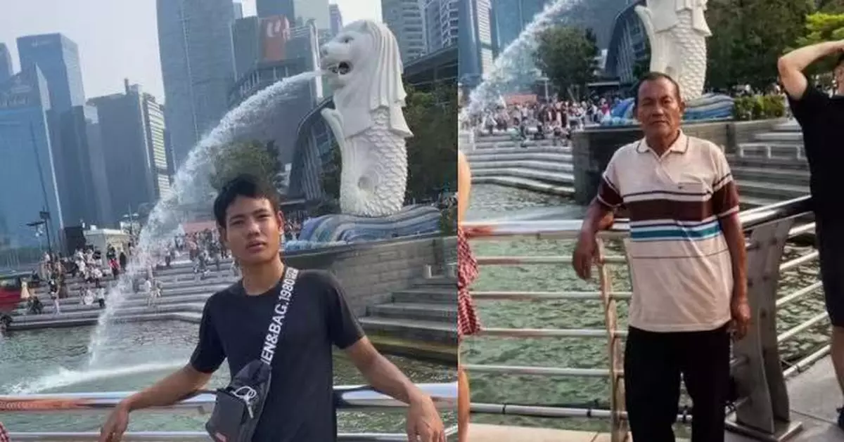 泰國少年不富裕仍帶祖父圓夢 祖孫乘火車跨越2,000公里遊覽新加坡感動網民