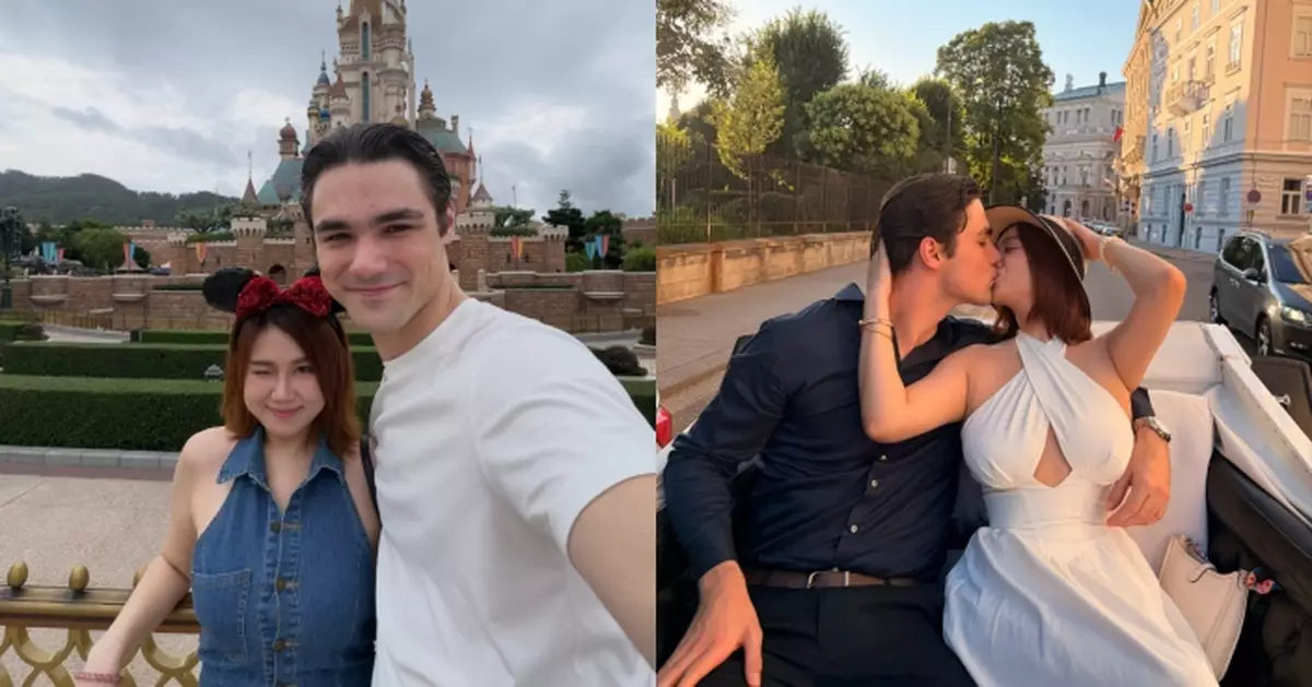 白雲認愛22歲外籍機師狂放閃 曬美食竟遭網民意淫