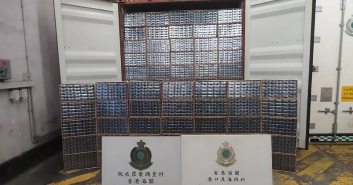 海關連破4宗海路走私案 檢5100萬支私煙市值2.3億