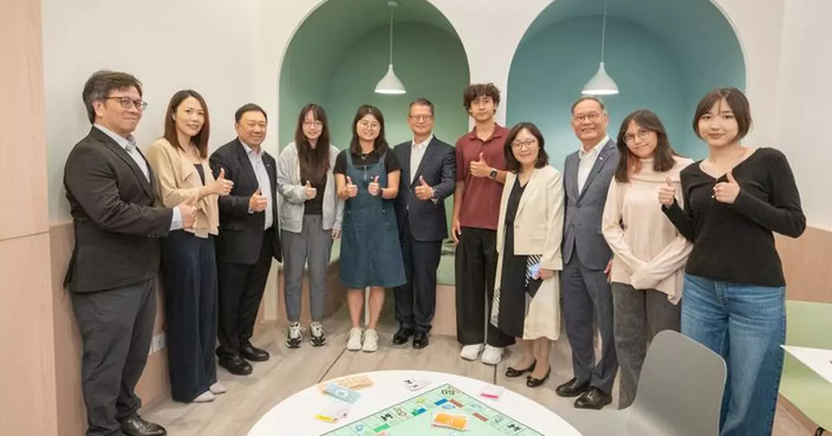 陳茂波甯漢豪到訪都大首間學生宿舍MU88　提供逾400宿位助推「留學香港」