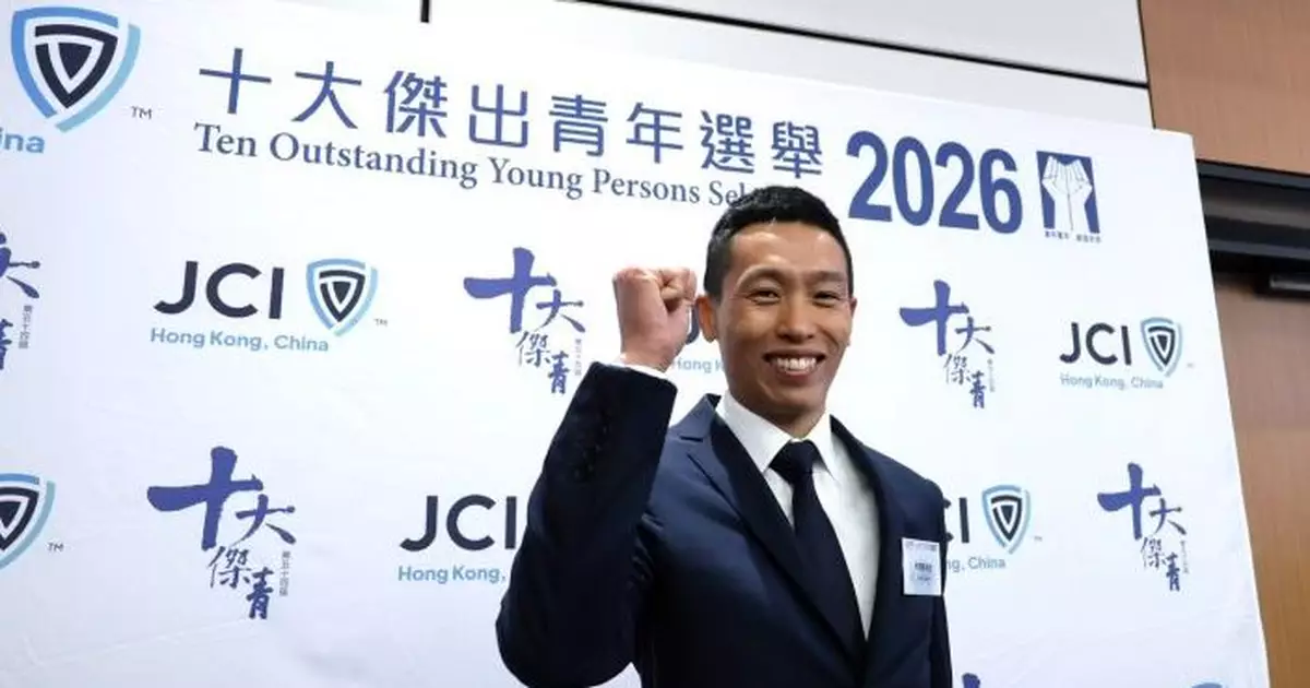 馬會祝賀何澤堯締造歷史 成首位騎師獲選十大傑出青年