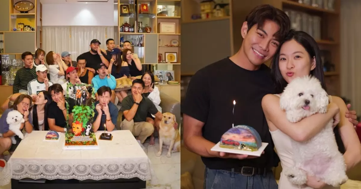 羅天宇39歲生日大放閃！首度公開與陳懿德親密合照
