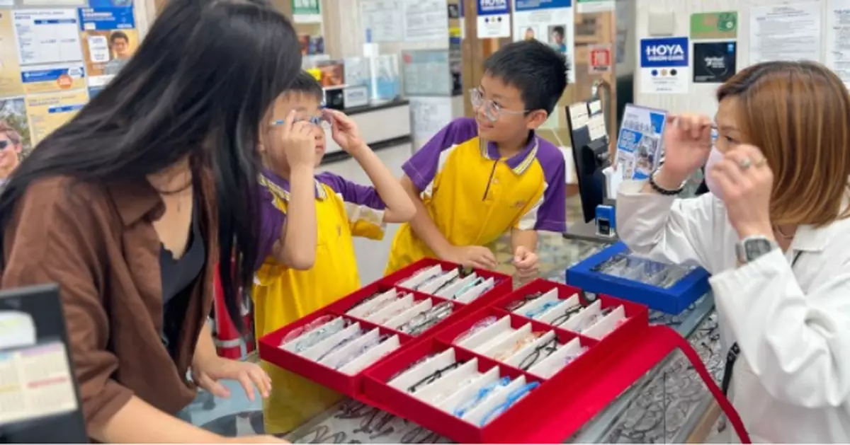 工銀亞洲與寶血醫院推「工銀光明行—小眼睛大未來」計劃 守護學童視力健康