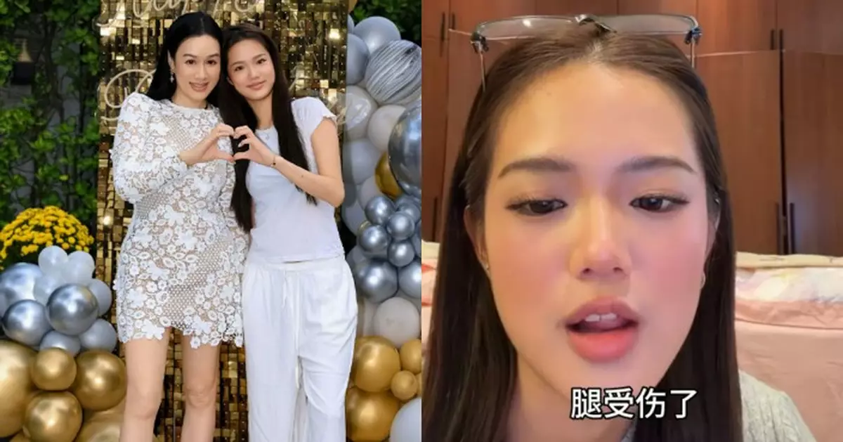 鍾麗緹二女親認考大學落榜 韌帶斷裂打亂升學計劃