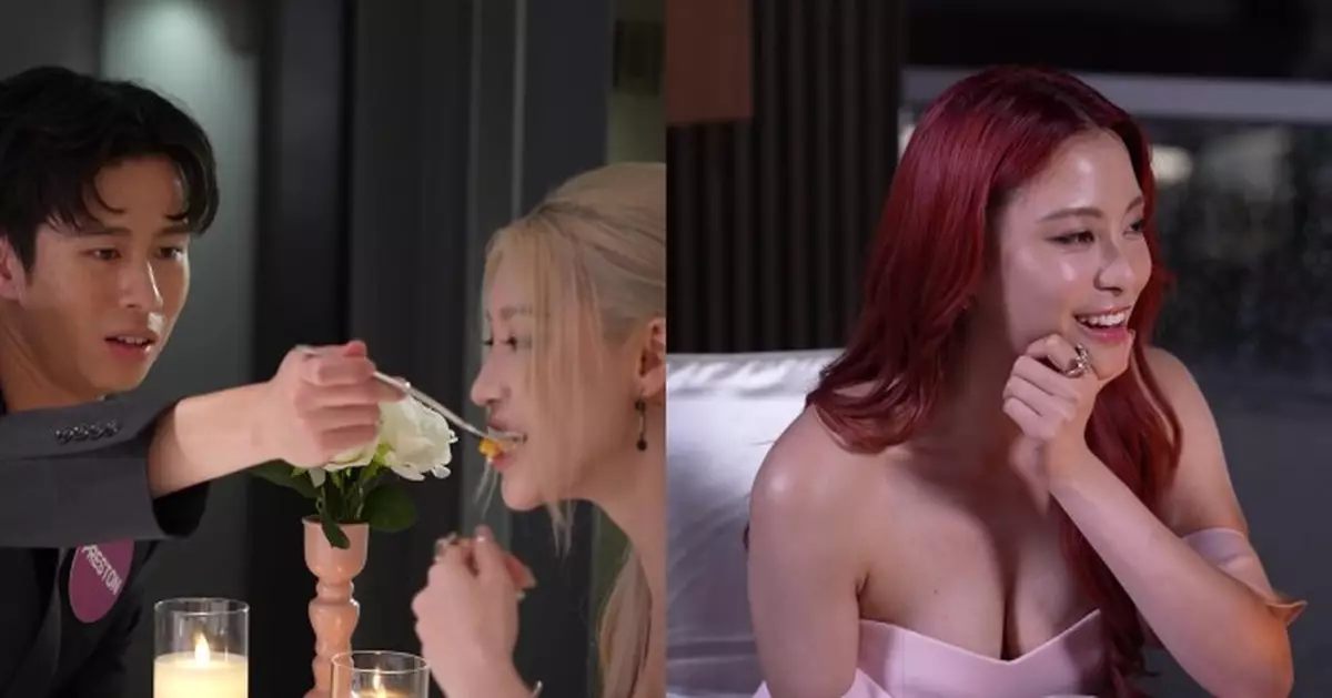 女神配對計劃2｜郭珮文親手烘焙芝士蛋糕冧爆Preston獲讚100分 俞可程曬童年相竟撞樣Oscar？