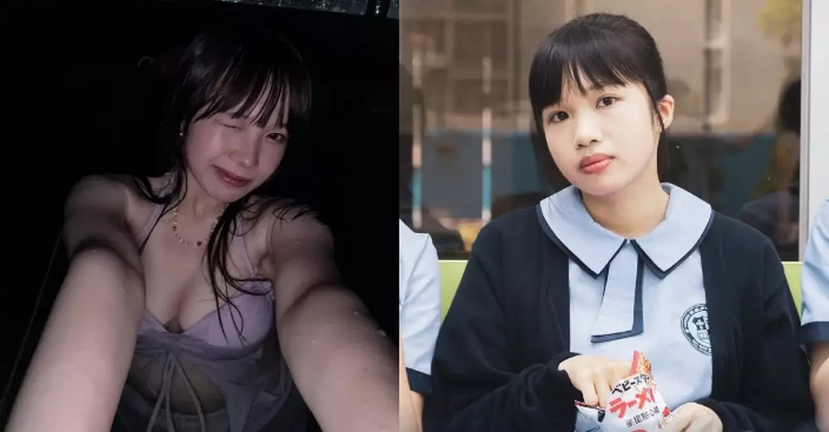 《COURT!》私影妹X小姐演《地獄大狀》學生妹 葉澍欣貼造型照：一睇就知今次係清純學生擔當
