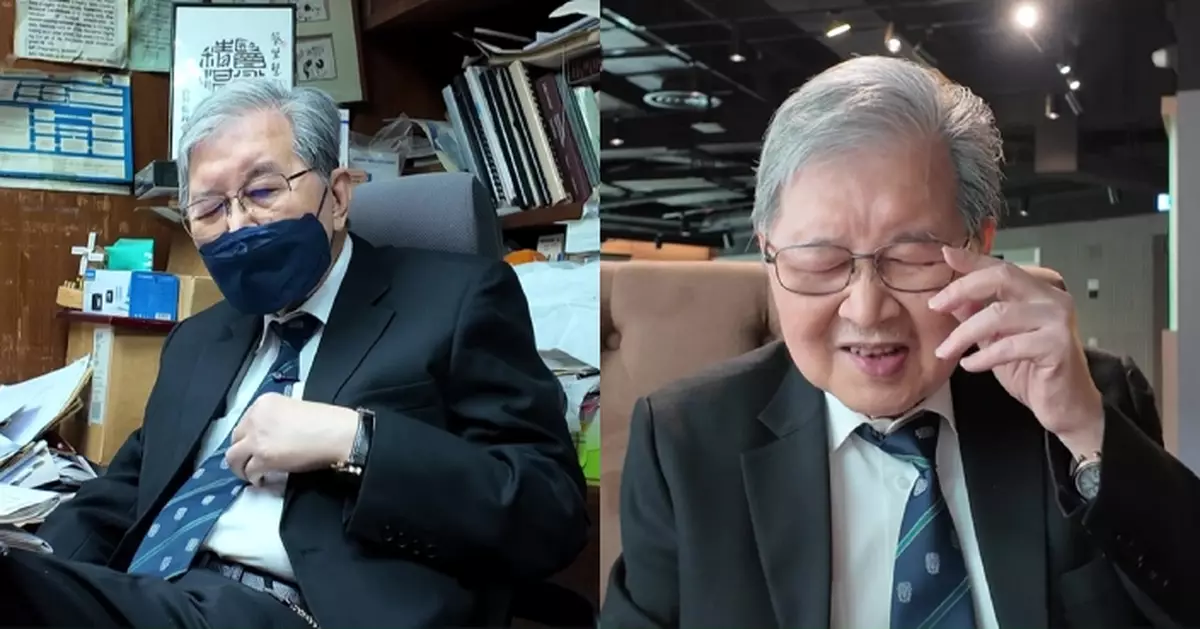 醫生，你有病？｜77歲腎科專家蔡堅為病人硬頂周身病痛「朝九晚九」診症 笑認偷食朱古力自封「最曳病人」