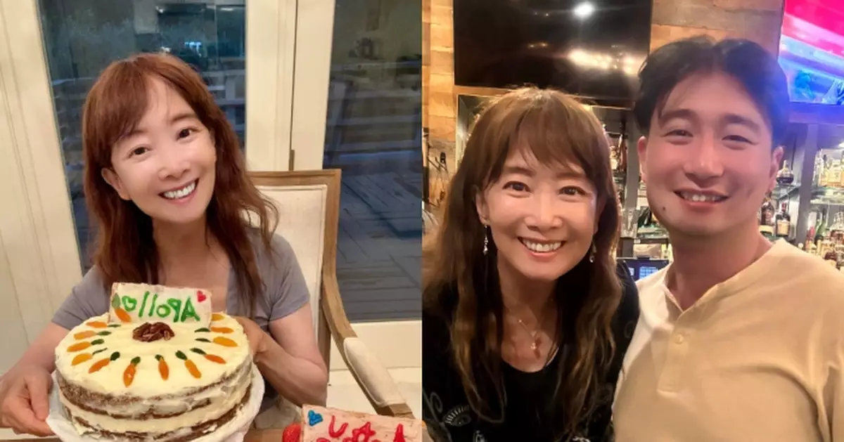 71歲陳美齡罕曬全家福 30歲幼子靚仔樣激似媽咪
