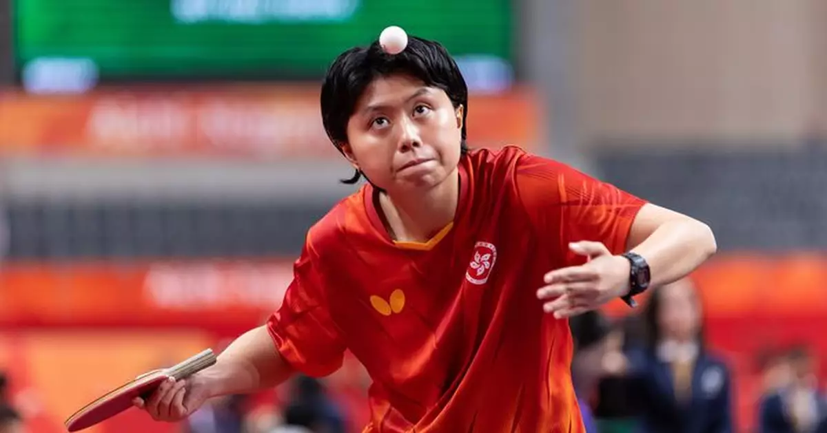 亞殘運乒乓女子11級單打　王婷莛為港隊增添一面銀牌