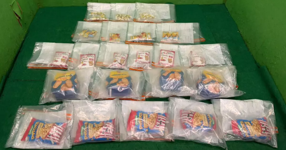 20歲土耳其抵港內地男 行李藏10公斤懷疑可卡因市值約600萬元被捕
