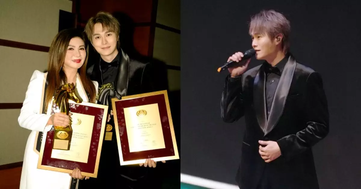 《The Knights Award》吉隆坡舉行  樂易玲獲頒娛樂圈最傑出貢獻獎  胡鴻鈞奪最具影響力粵語歌手