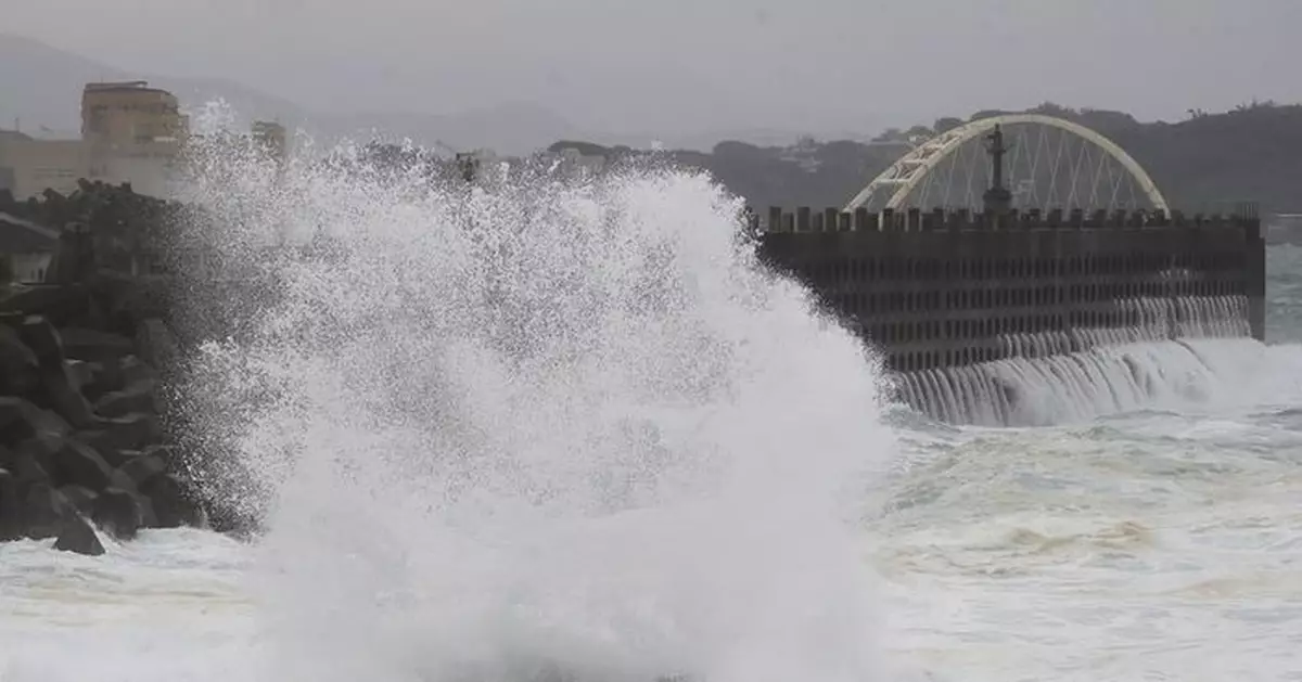 薔琵靠近沖繩先島群島 日本氣象廳警告海面或現12米巨浪