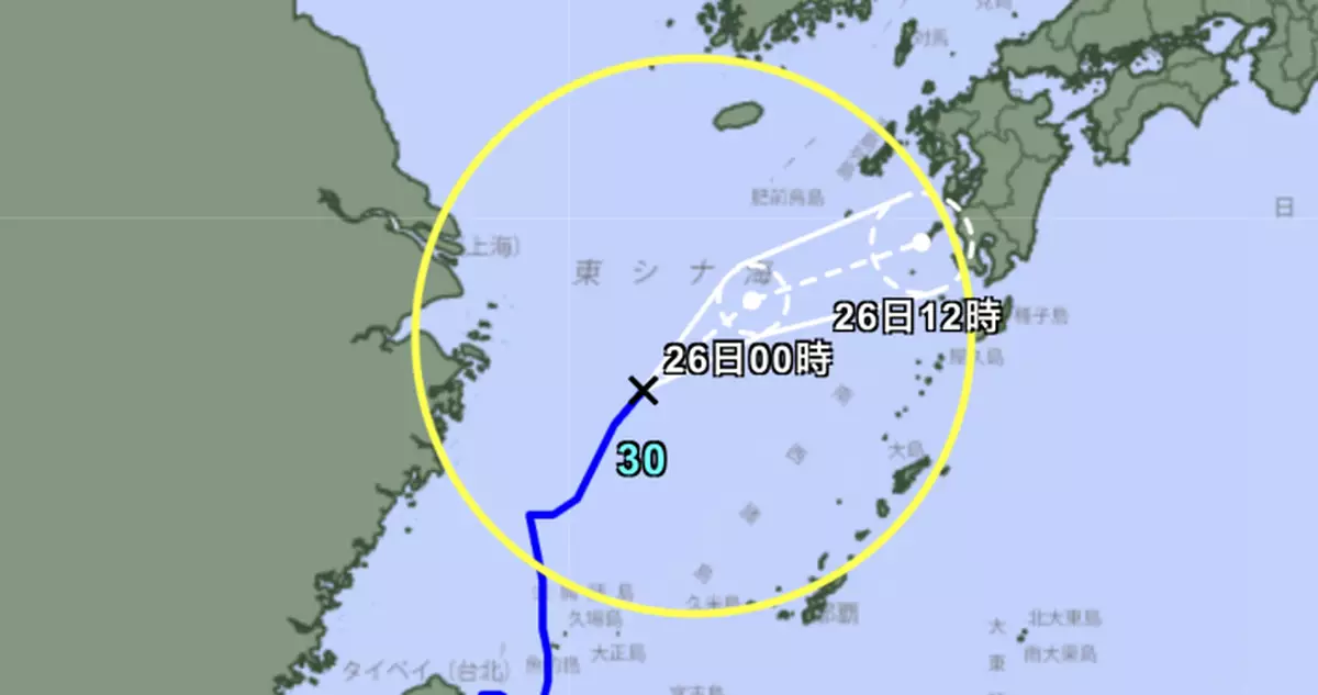 薔琵料周一登陸日本九州 氣象廳籲西日本至東日本警惕地質災害