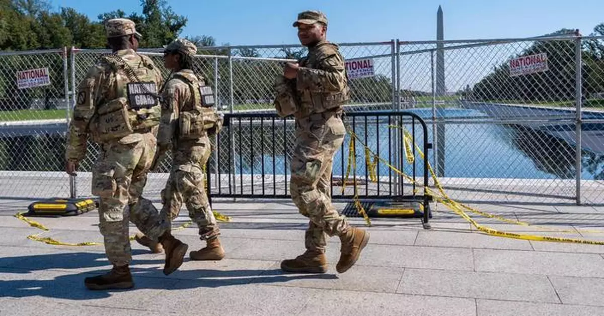 聯邦上訴法院審理特朗普部署國民警衛軍案 華盛頓特區爭議總統權力