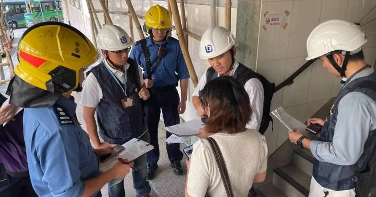 消防處跨部門巡查揭5項火警危險違規 將檢控或發消除火警危險通知書