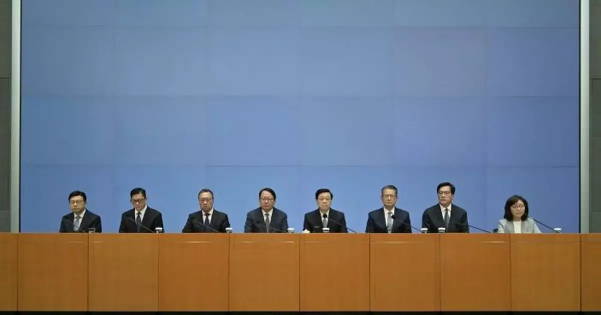 行會非官守議員全力支持政府推進改革   葉劉淑儀：展現政治承擔及層層問責決心