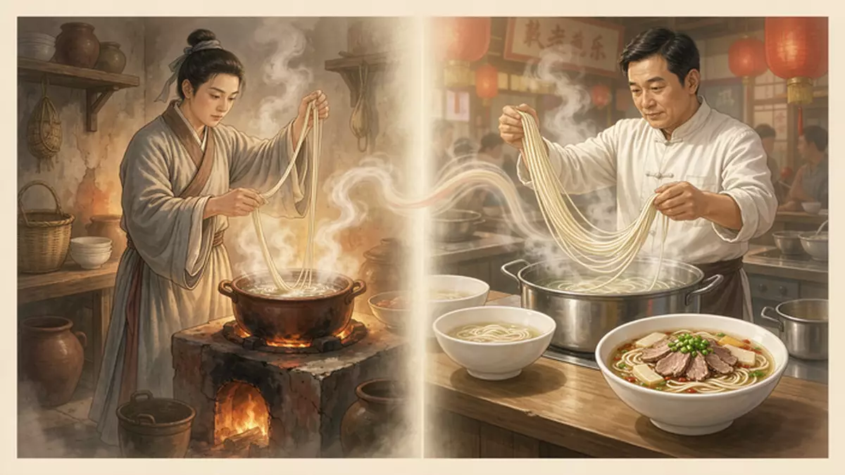 麵條不姓「麵」：從「湯餅」到「拉麵」的千年流浪