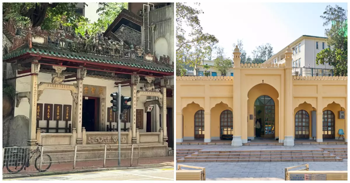 灣仔洪聖古廟及赤柱清真寺獲列為法定古蹟