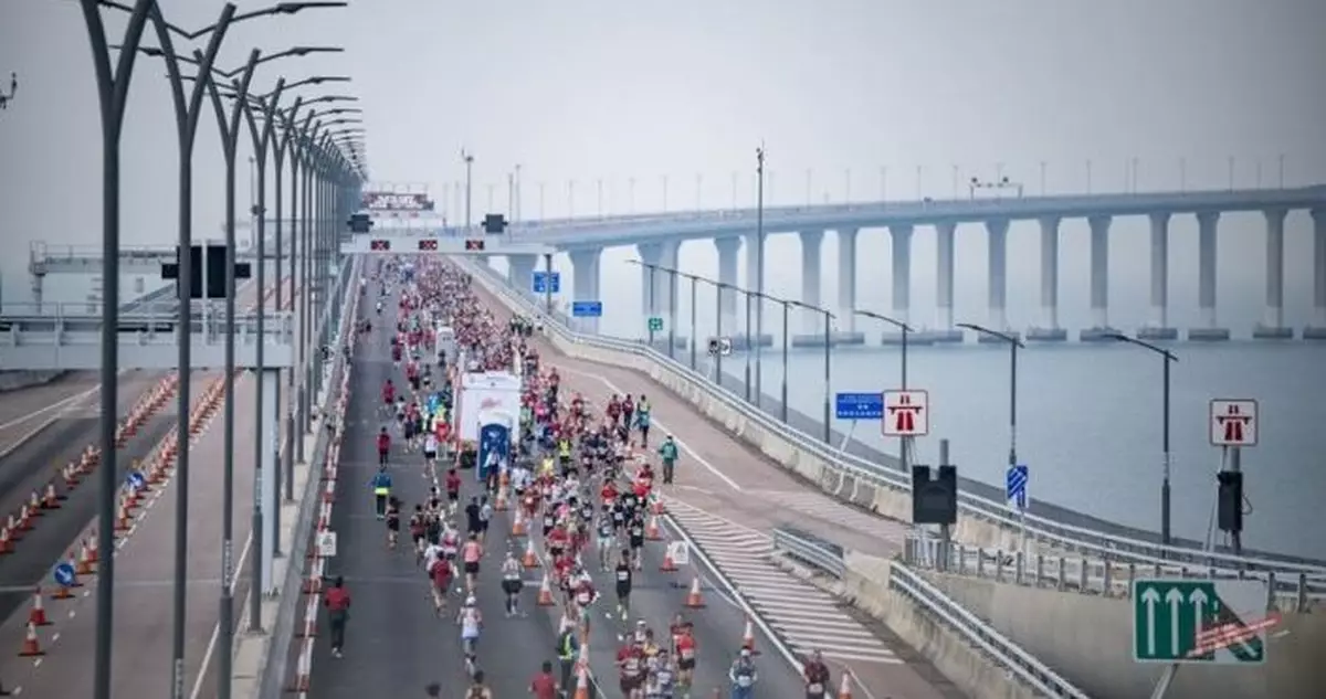 港珠澳大橋香港段半馬拉松下月15日舉行 破紀錄逾萬人報名參賽