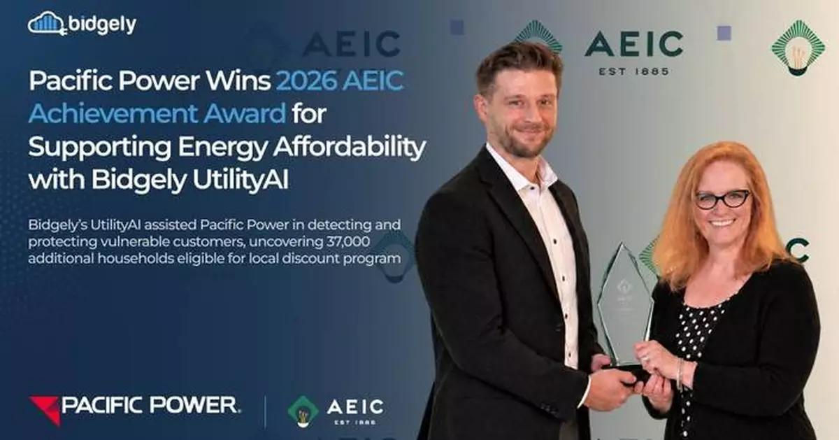 Pacific Power憑AI助弱勢客戶獲AEIC獎 提升能源負擔能力