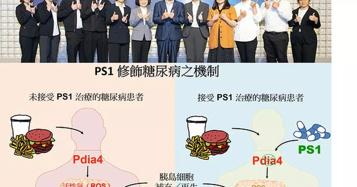藥祇生醫啟動PS1糖尿病二期臨床試驗