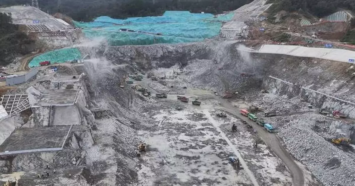 三峽樞紐新通道先行段挖掘完成 項目建設達關鍵里程碑
