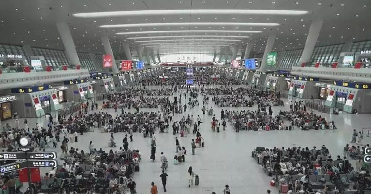 中國國慶假期第六日 跨區域出行人次料超3億