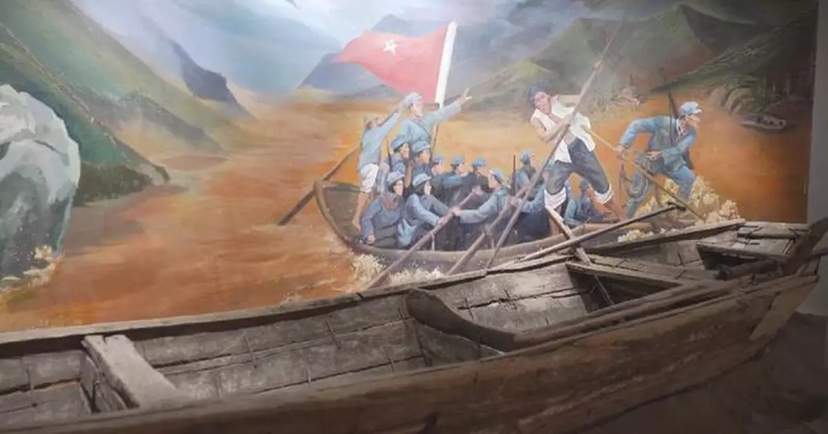 長征險渡今成水電站庫區 照亮現代中國