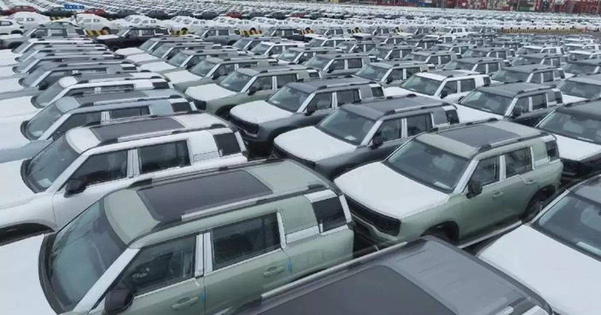 太倉口岸汽車出口量首次超100萬輛