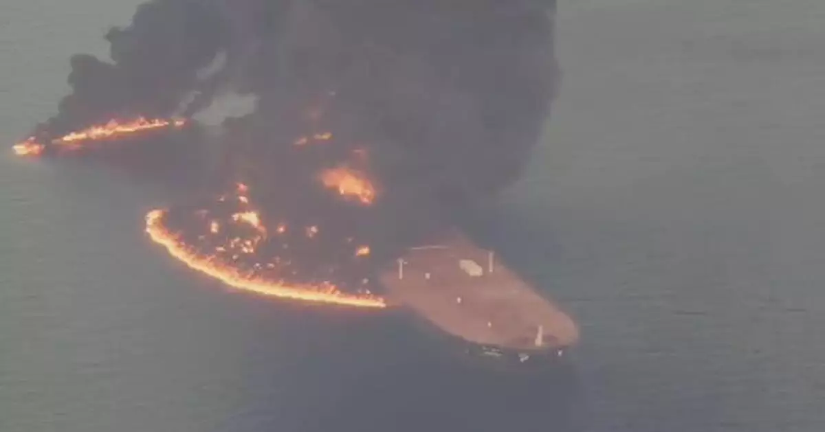 伊朗革命衛隊：違規超級油輪霍爾木茲海峽觸雷爆炸