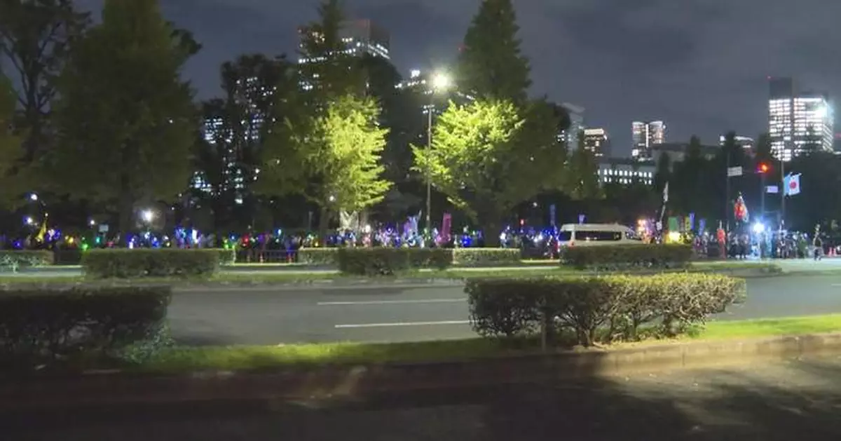 日本民眾集會反對擴軍修憲